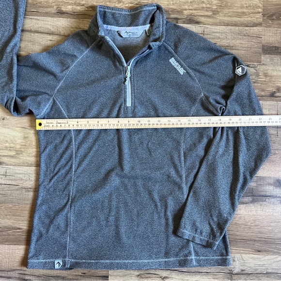 Regatta Great Outdoors Striped Ladies 1/4 Zip Pullover Jacket Us S/6 Uk 10 Eu 36 - Picture 5 of 8